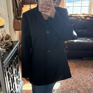 Elegant Vintage Black Women's Blazer
